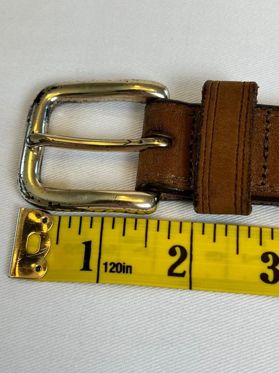 Patagonia Vintage Leather Belt with Solid Brass Buckle - Picture 15 of 15
